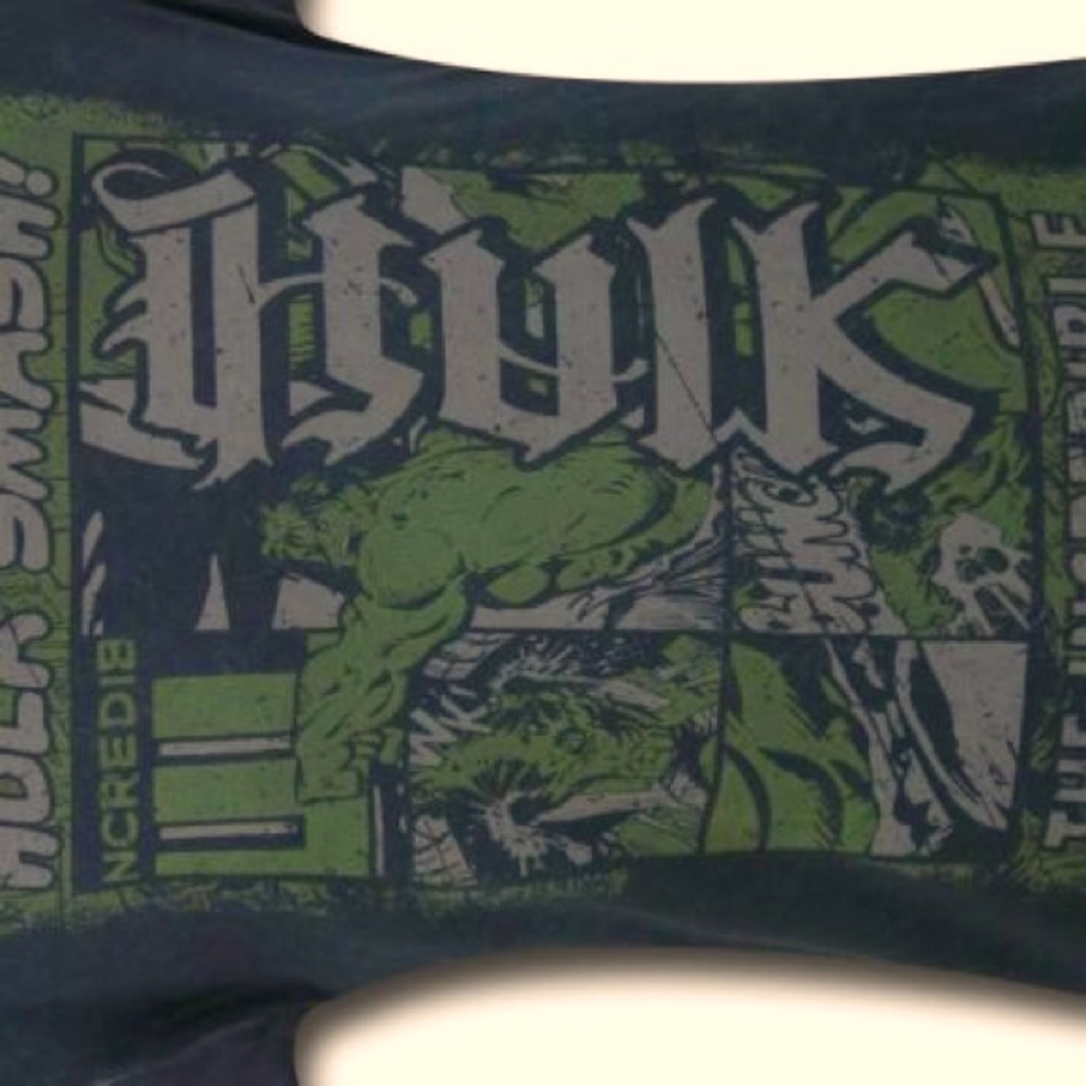 Marvel Hulk/Smash Ambigram Men’s T-Shirt